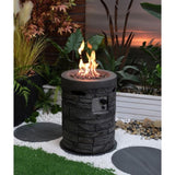 32000 BTU, CSA Certification Diameter 20 Inch Round Outdoor Gas Fire Pit,Contain 2.5kg Lava Stone W2734P194097
