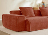 LSF&RSF Sofa Velvet- Red W3041P386584