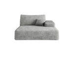 Y119-L-SLEEPER-GREY sofa left sleeper grey W2824P239946