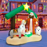 6.7 Feet Christmas Decoration with LED Lights 25797274