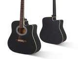 GT502 41-Inch Notch Spruce Panel Matte Edging Folk Guitar Bag Shield Wrench 80481034