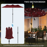 Cantilever Tilt Offset Patio Umbrella 01155553