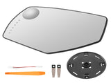 Driver Side Mirror Glass Heated With Signal fit for Silverado Sierra 2014 -2018 25470965