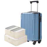 20-Inch Hardshell Carry-On Luggage, Lightweight Durable ABS Suitcase with Spinner Wheels, Built-in 31077530