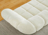 Chenille Pure Foam Sofa, Quilted Cloud Sofa, Deep-Seat Chenille Pure Foam Sofa, Comfortable W834P442225