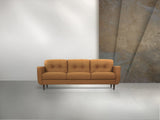 Radwan Camel Leather Sofa B2726P496926