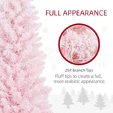 Pink 6FT Pencil Christmas Tree 54527400