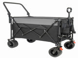Multi-Functional Push-Pull Folding Wagon Cart with Rotating Handle & Canopy, 7''x4''All-Terrain 41039470