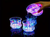 2 Packs Flash Light Up Cups Liquid Activated Multicolor LED Glasses Fun Light Up Drinking Shot 53344376