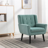 Modern Soft Velvet Material Ergonomics Accent Chair Living Room Chair Bedroom Chair Home Chair With W676P313960