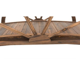 3.3ft Wooden Garden BridgeBridge Arc Footbridge 46042246