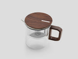 Bonston heat-resistant glass teapot, magnetic switch, gift box, 16.9oz 43960551