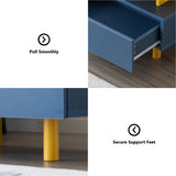 Modern Nightstand End Side Table with Large Storage Space Bedside Table for Bedroom Living Room and W2178138773