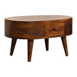 Mini Chestnut Rounded Coffee Table B182P166583
