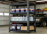 4 Layer Garage Storage Rack, Heavy-Duty Shelving, Adjustable Metal Dividers, 35.43"W * 17.71"D * 39693340