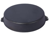 Pre-Seasoned Cast Iron Dutch Oven With Skillet Lid, Outdoor Camping Deep Pot for Camping Fireplace 02797911