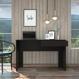 ZUN Tampa Writing Computer Desk ,Two Drawers B128P148815