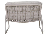 Outdoor Patio Lounge Chair Iron Frame & Plastic Wicker W3990P462687