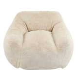 Auch Indoor Armchair Style Bean Bag, Beige N775P265515B