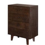 ZUN Solid Wood spray-painted drawer dresser bar,buffetware cabinet lockers buffet server console 69379452