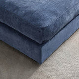 ZUN Modern Luxury Sofa Couch for Living Room Quality Upholstery Sleeper Sofa Bed Daybed Blue W1097P232984