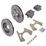 Bolt-On Rear Disc Brake Conversion Kit Fit for 10 & 12 Bolt Chevy Chevelle El Camino Monte Carlo 50280154