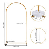 100*200cm For Wedding, Iron, Arc Roof, Door Frame Shape, Water Bag With Floor Nails, Iron Arch, 44788350
