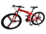 CamPingSurvivals 26in 150kg 21-Speed Shimano Variable Speed High Carbon Steel Land 20223703