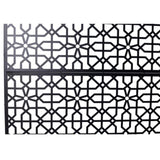 Outdoor & Indoor Privacy Metal Privacy 76" H48" W, Freestanding Decorative Privacy W465P193211