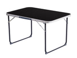 2.3ft Aluminum Camping Folding Table black 73312515