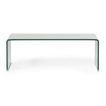 ZUN COFFEE TABLE 12MM TEMPERED BENT GLASS 57674.00