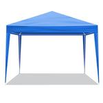 ZUN 10'x10' Gazebo Waterproof Outdoor Canopy Patio Tent Party Tent for Wedding BBQ Cater, Blue 44411827