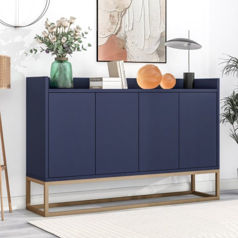 ZUN Modern Sideboard Elegant Buffet Cabinet with Large Storage Space for Dining Room, Entryway 81516874