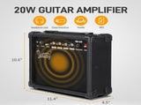 GST Stylish H-S-S Pickup Electric Guitar Kit with 20W AMP Bag Guitar Strap 04789197