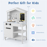 Kids Wooden Pretend Toy With Storage & Accessories 45528823