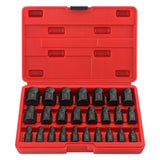 25 Piece Steel Durable Screw Extractor Kit, Easy To Remove Damaged Bolts and Screws - Extractor 83609363
