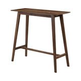 Walnut Rectangular Bar Table B062P145651