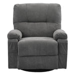 ZUN Recliner chair,360 degree rotating swing single sofa chair, equipped with soft cushion and backrest, W1521P265833