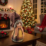 2PCS Set Christmas Gnome Decorations, Autumn Fall Table Decor for Thanksgiving and Seasonal Home FBA 02866103
