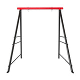 ZUN Swing Sets Backyard, Swingset Outdoor Kids, Toddler Porch Swing, Metal A-Frame Swing Stand 20732683