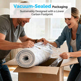 12 Inch Twin Mattress, Spring Mattress with Black-Gold Trim & White Surface, Medium Firm Support for 45429928