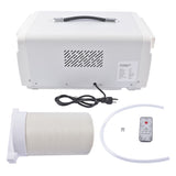 110V AC Electric Portable Air Conditioner 650W Cooling Mini Outdoor Camping Tent RV AC Kit White 92742285