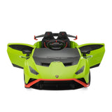 ZUN 12V Battery Powered Ride On Car for Kids, Licensed Lamborghini, Remote Control Toy Vehicle with W2181P143783