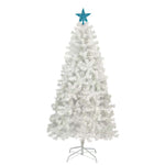 ZUN 6ft Artificial Christmas Tree with 300 LED Lights and 600 Bendable Branches,Christmas Tree Holiday PX307765AAZ