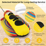 Yellow Inflatable Towable Tube Banana Boat for Boating 57978634