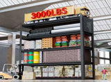 Heavy Duty Garage Shelving Units 72"H59"W24"D, 5-Tier Steel Adjustable Metal Storage Shelves,3000 21899086