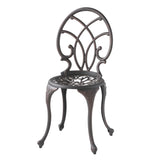 CHARLESTON 3PC CAST BISTRO SET 50550.00COP