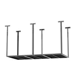 ZUN 3x6 Overhead Garage Storage Rack, Heavy Duty Adjustable Ceiling Mounted Storage Racks, 750LBS Weight 93039307