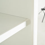 75'' Tall Display Shelf with Cabinet, Retro Style cabinet for Hallways Living Room, Kitchen, Home, N845P281102W