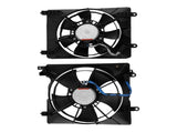 2x A/C AC Condenser Radiator Cooling Fan fit for Honda Civic 2012-15 Acura 2013-17 38266620
